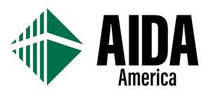 Aida america octahedron horizontal stripes logo standards margins