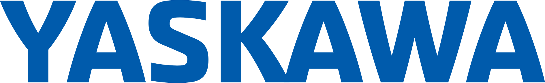 Yaskawa logo blue