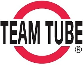 Team tube   flat   white background
